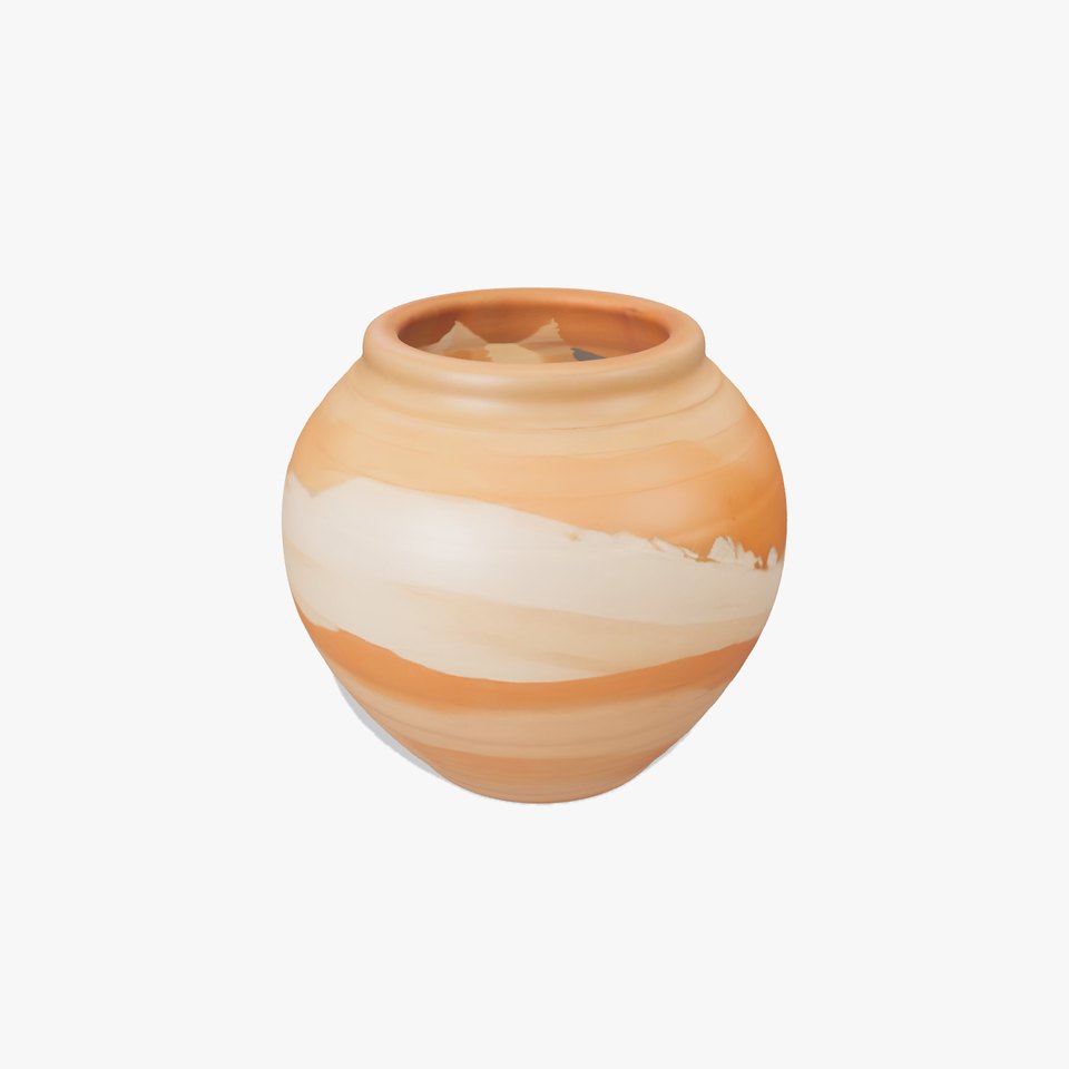 Terracotta Vintage Vase model pack